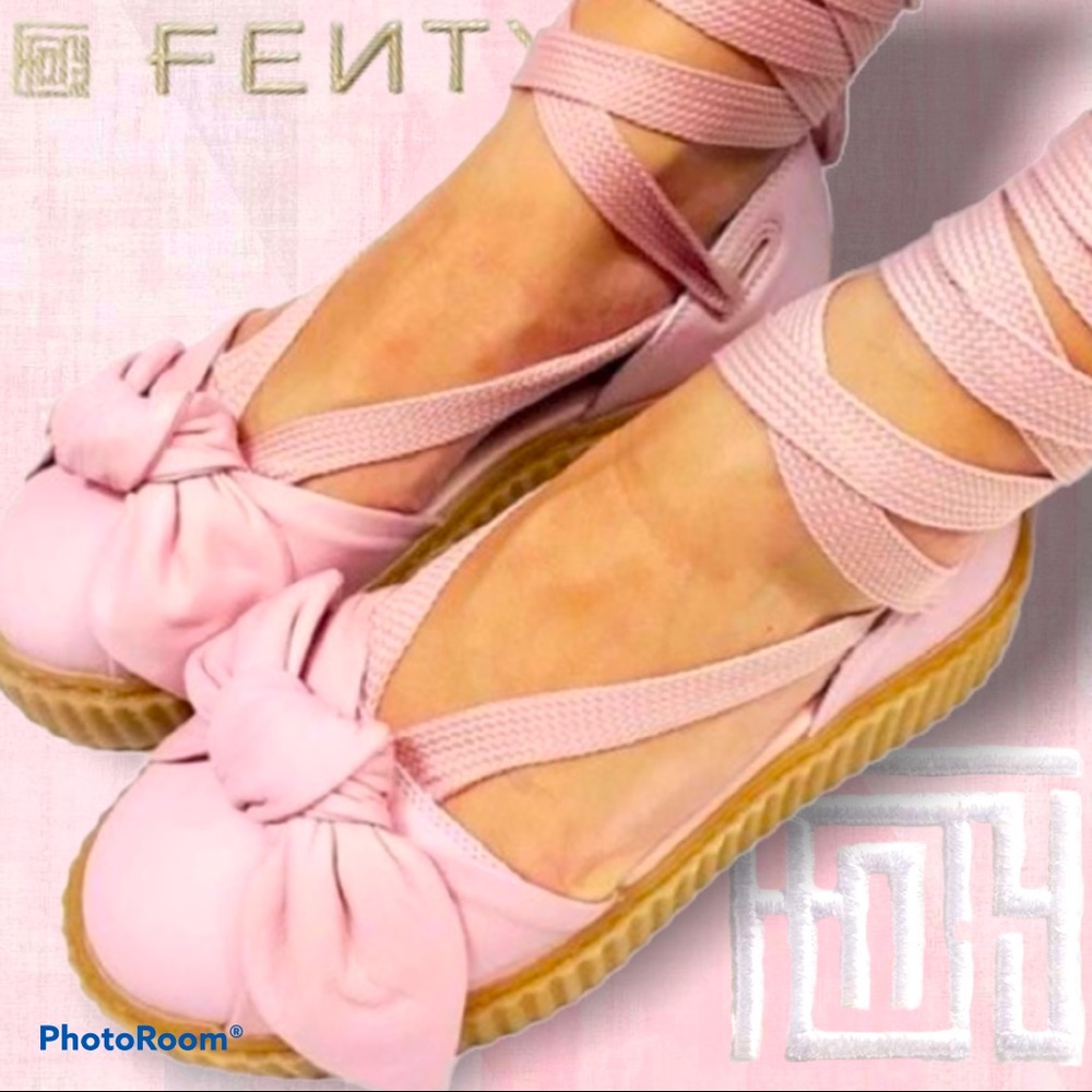 PUMA X, PUMA FENTY by RIHANNA Pink Ballet Creepers